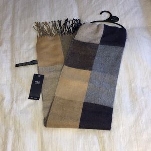 NWT M & S Collection Plaid Scarf